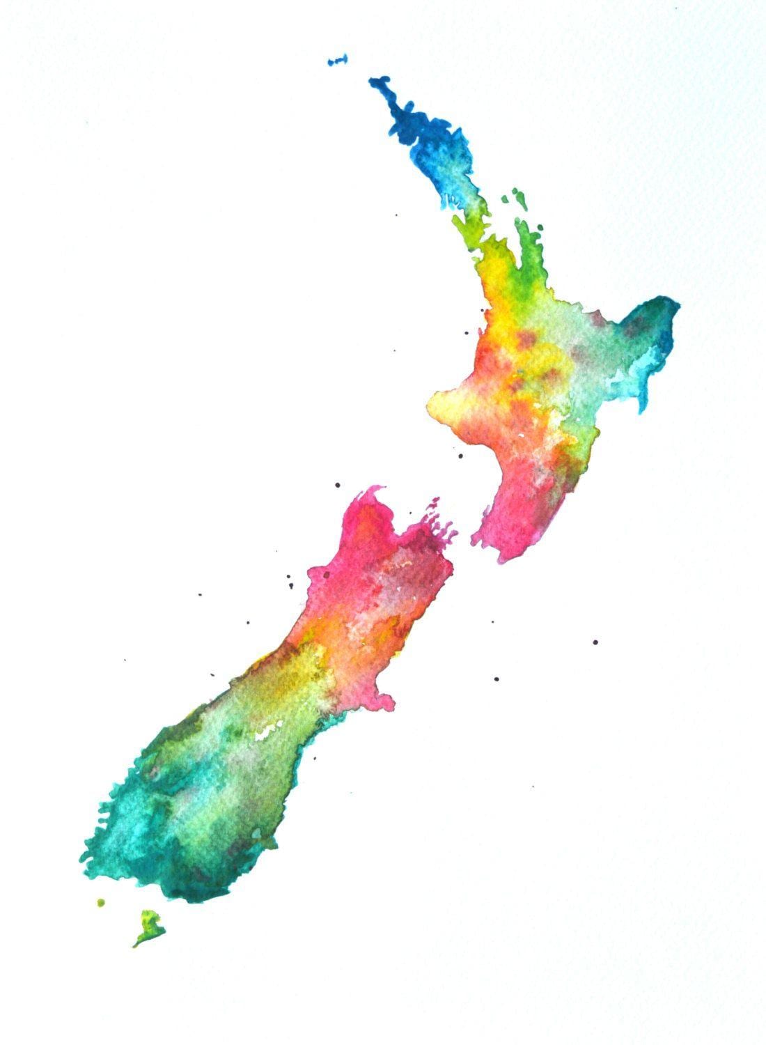Kat jeyografik nan new zeland atizay
