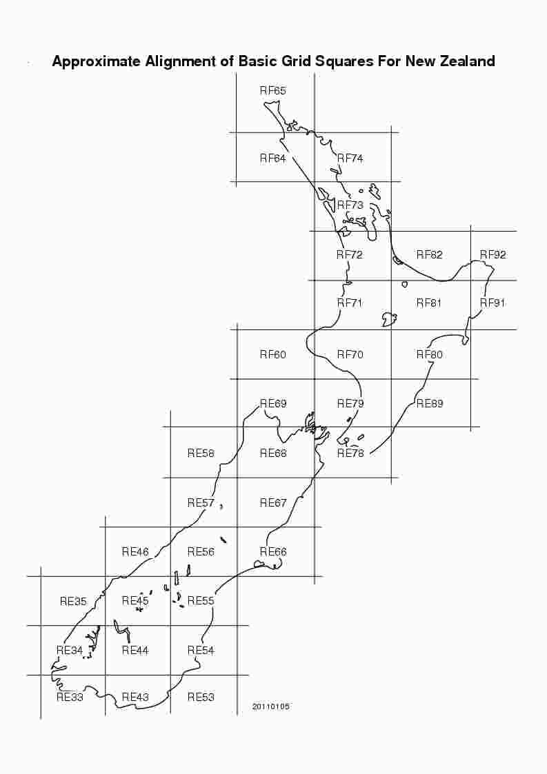 Kat jeyografik nan new zeland griy