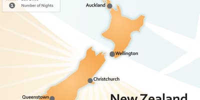 Kat jeyografik nan new zeland èpòt