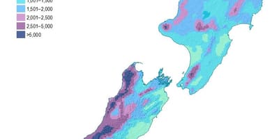 New zeland lapli kat jeyografik
