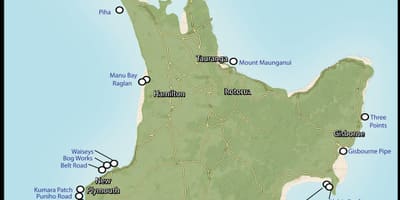 Kat jeyografik nan new zeland navige