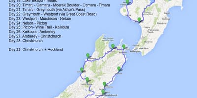 Kat jeyografik nan new zeland oseyan