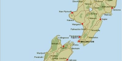 Kat jeyografik nan new zeland pò