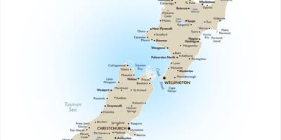 Kat jeyografik nan new zeland plaj 